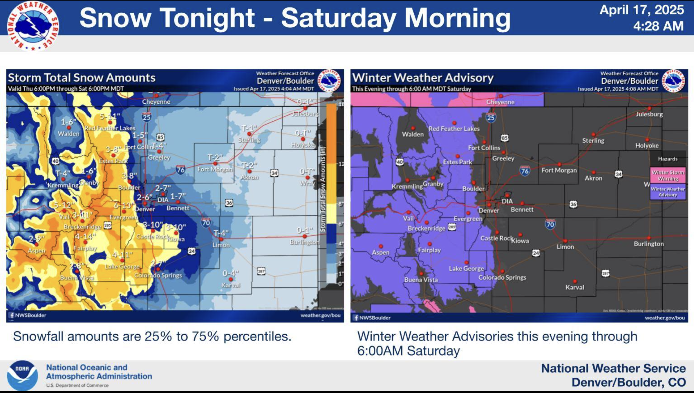 Spring Snow Returns: Cold, Wind, and Winter Travel Ahead